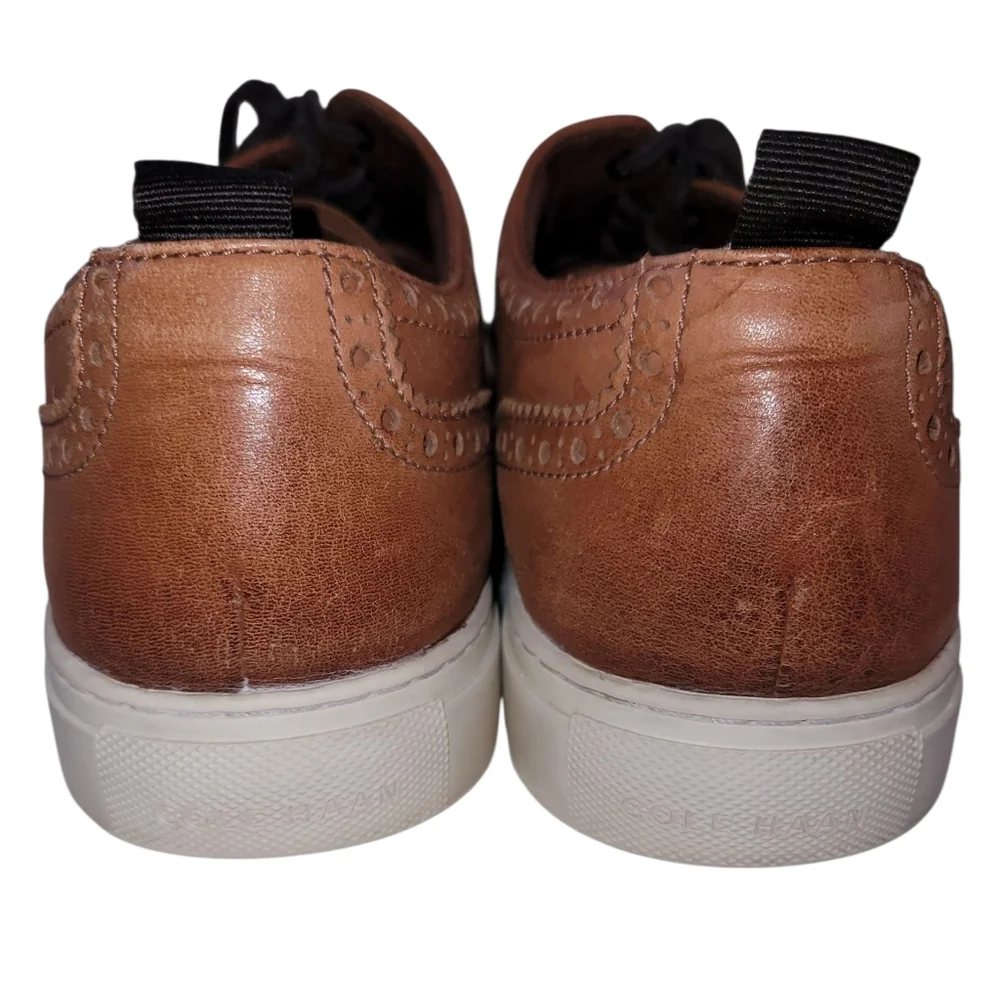 COLE HAAN Size 12 M Grand Winslow Wingtip Oxford Sneakers Shoes C35600 Mens - Picture 4 of 12